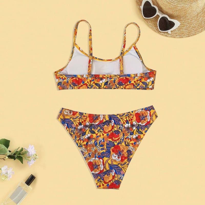 Bloom Tide Plus Bikini Set